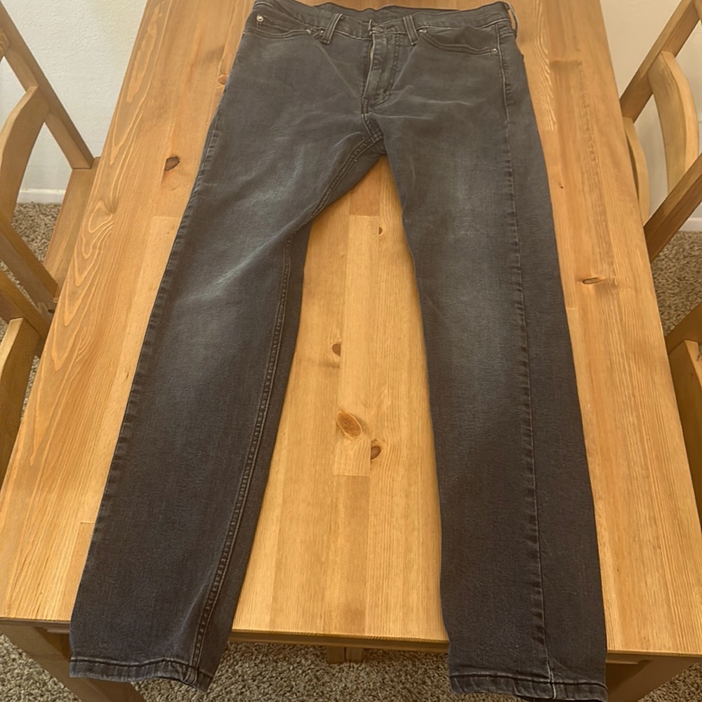 Levi’s 510 men’s jeans, 32Wx32L, Dark Denim Blue, Skinny